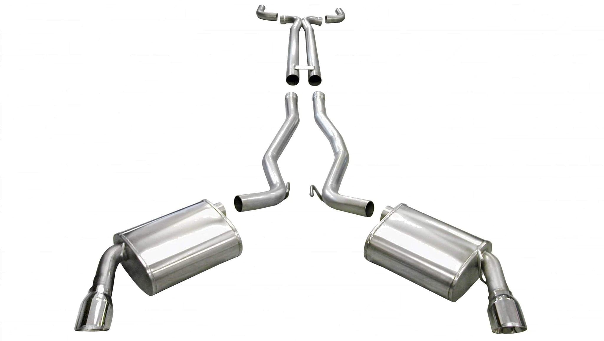 Corsa 14951 Sport Cat-Back Exhaust — Camaro SS 2010-2015