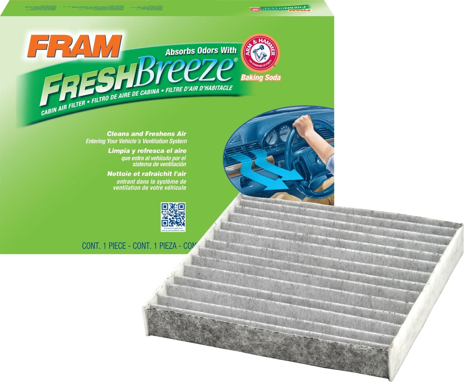 FRAM CF10285 TrueGuard Cabin Air Filter