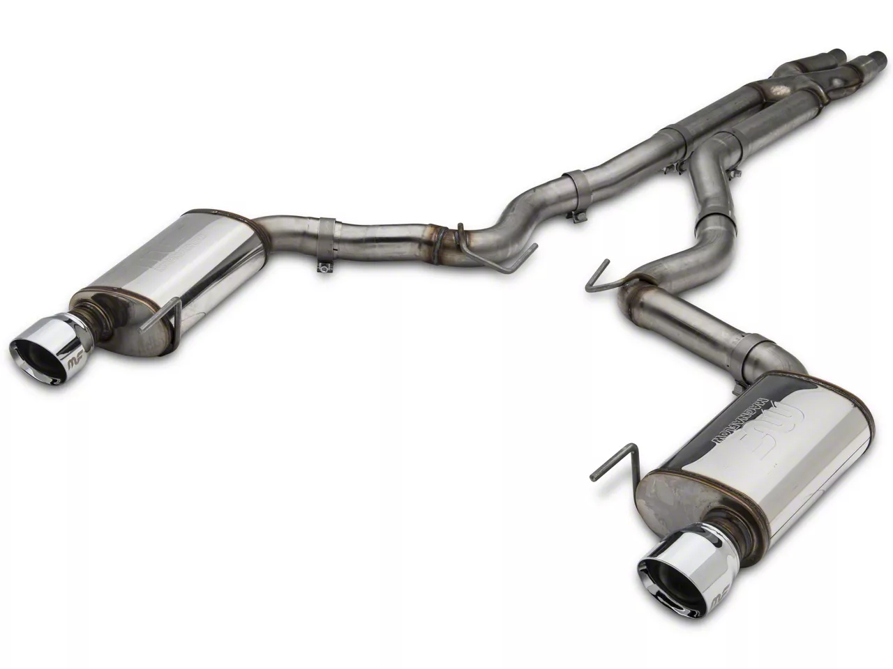MagnaFlow 19100 Street Series Cat-Back Exhaust — Mustang GT 2015-2017