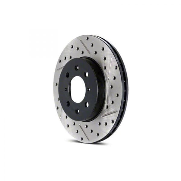 StopTech 127.65103R Sport Drilled & Slotted Rotor — Rear Right, F-150 2004-2008