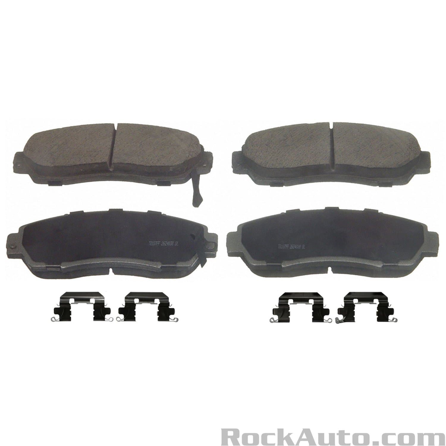 Wagner QC1089 ThermoQuiet Ceramic Brake Pads — Front