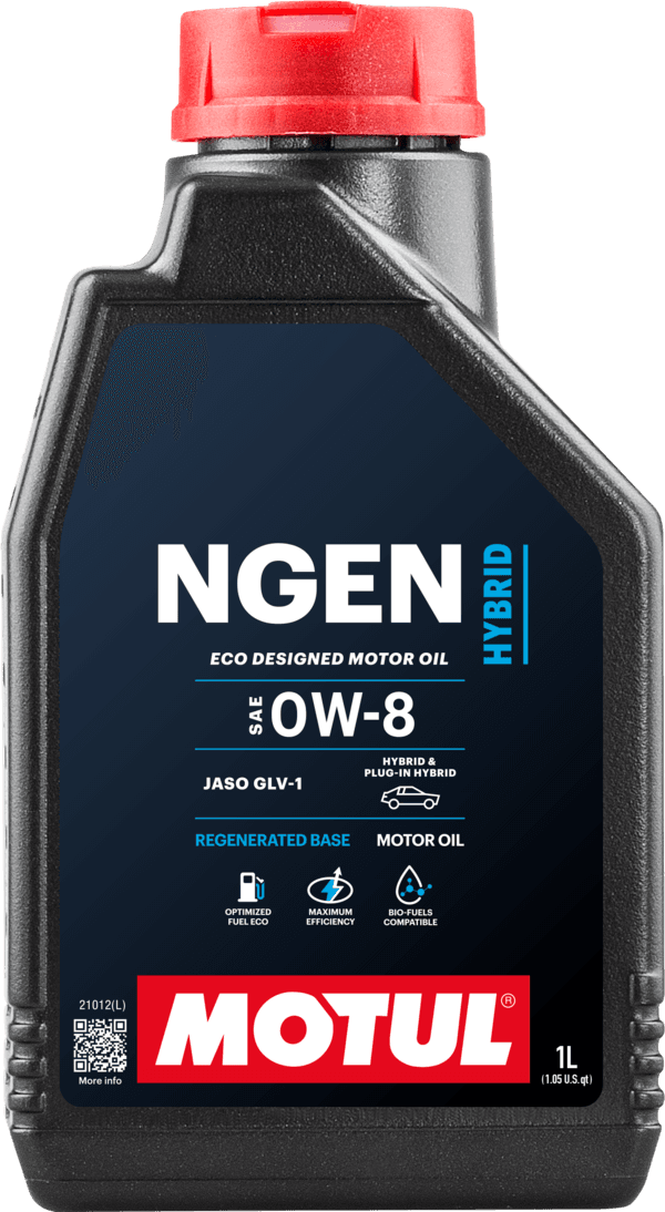 NGEN HYBRID 0W-8 12X1L