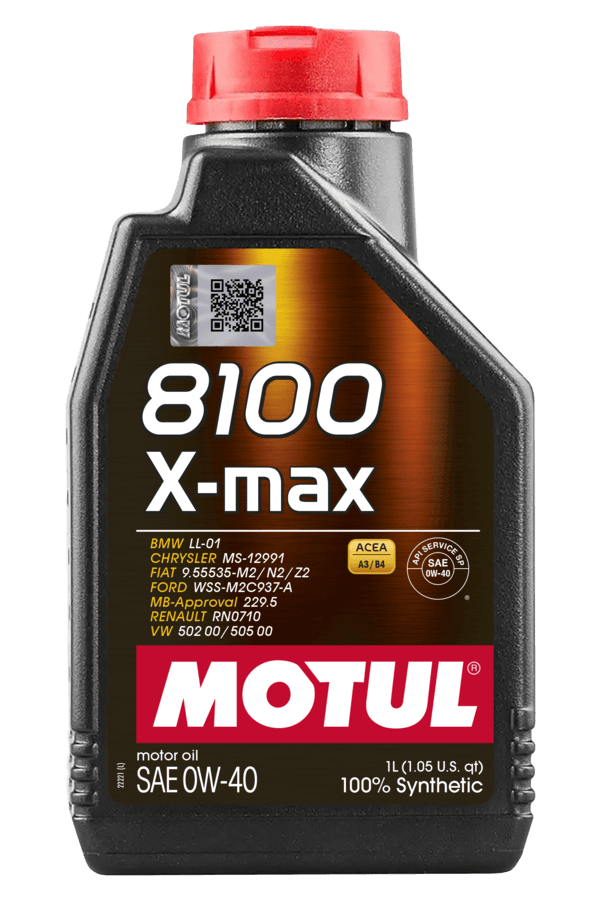 8100 X-MAX 0W40 12X1L