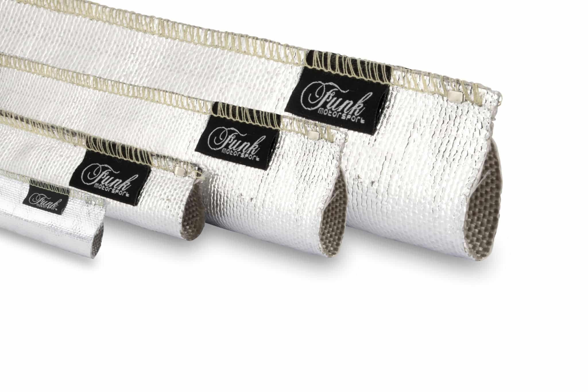 Silver Sewn Heat Sleeving (ROLL)
