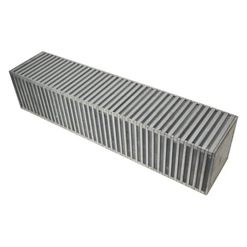 The MAGNUM 1400 HP+ Bar&plate intercooler core 27x6x6 (vertical flow)