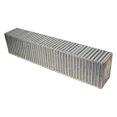 High Performance Bar&plate intercooler core 27x6x3 (vertical flow)