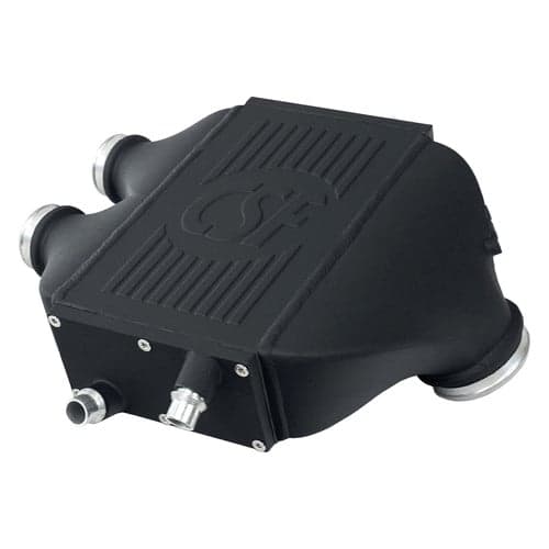 BMW F8X M3/M4/M2C - Top Mount Charge-Air-Cooler in crinkle black finish