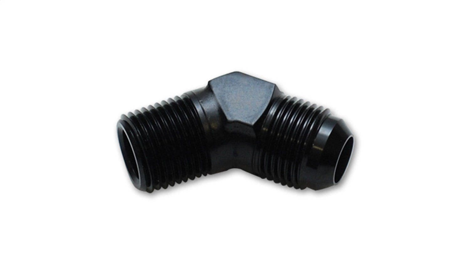 45 Degree Adapter Fitting; Size: -6AN x 3/8" NPT