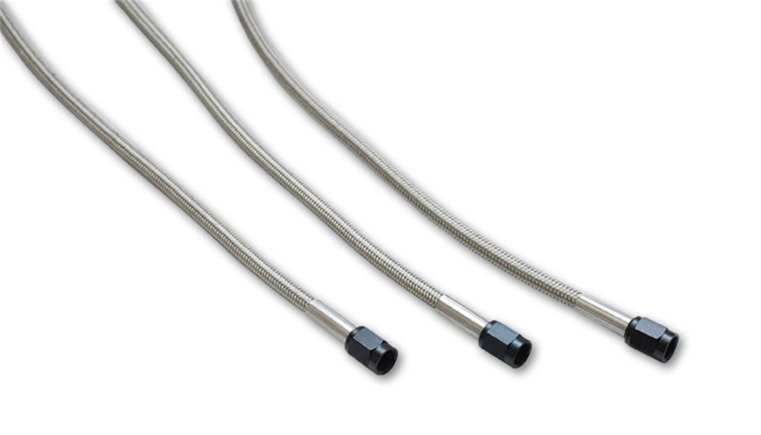 Pre-Assembled Hose Assemblies, AN Hose Size: -4, Hose Length: 24", Hose End Style: Straight / Straight