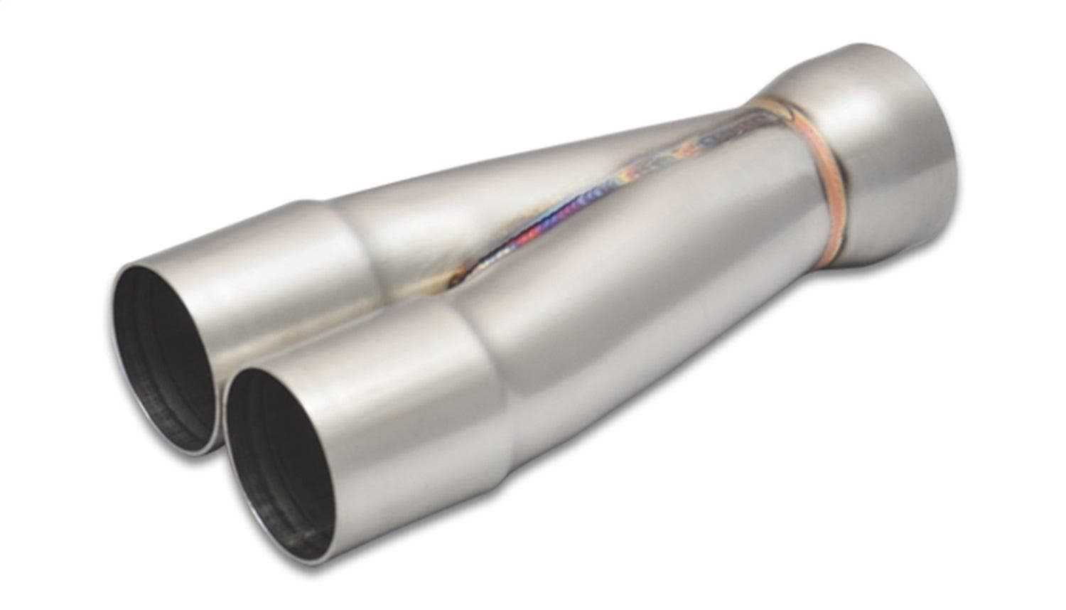 2-1 Merge Collector, 1.875" Inlet I.D. x 2.25" Outlet O.D., 8.50" Overall Length