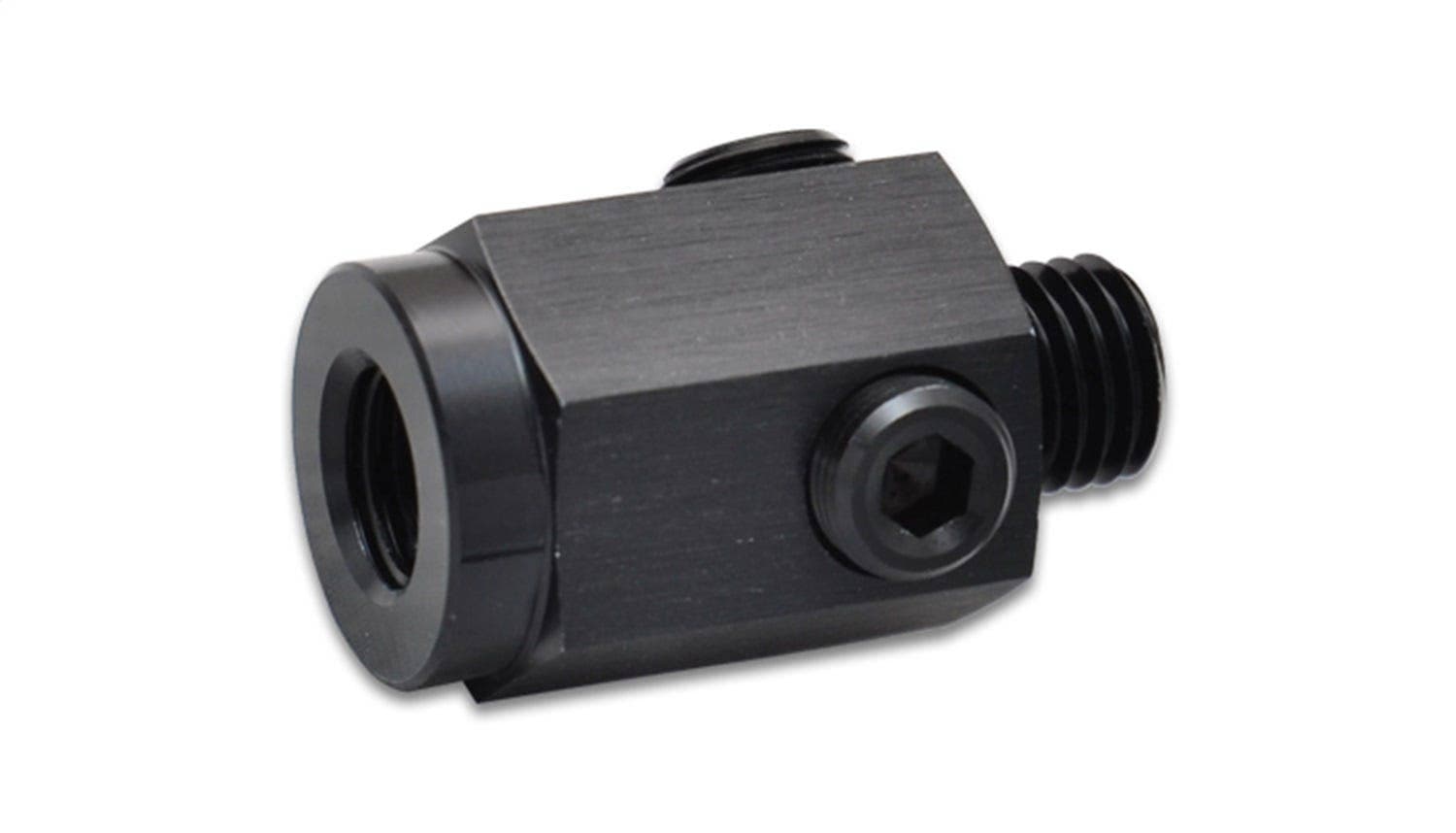 Female to Male Metric Union Extender with 3 x 1/8" NPT Ports; Metric Size: M14x1.5; NPT Size: 1/8" NPT