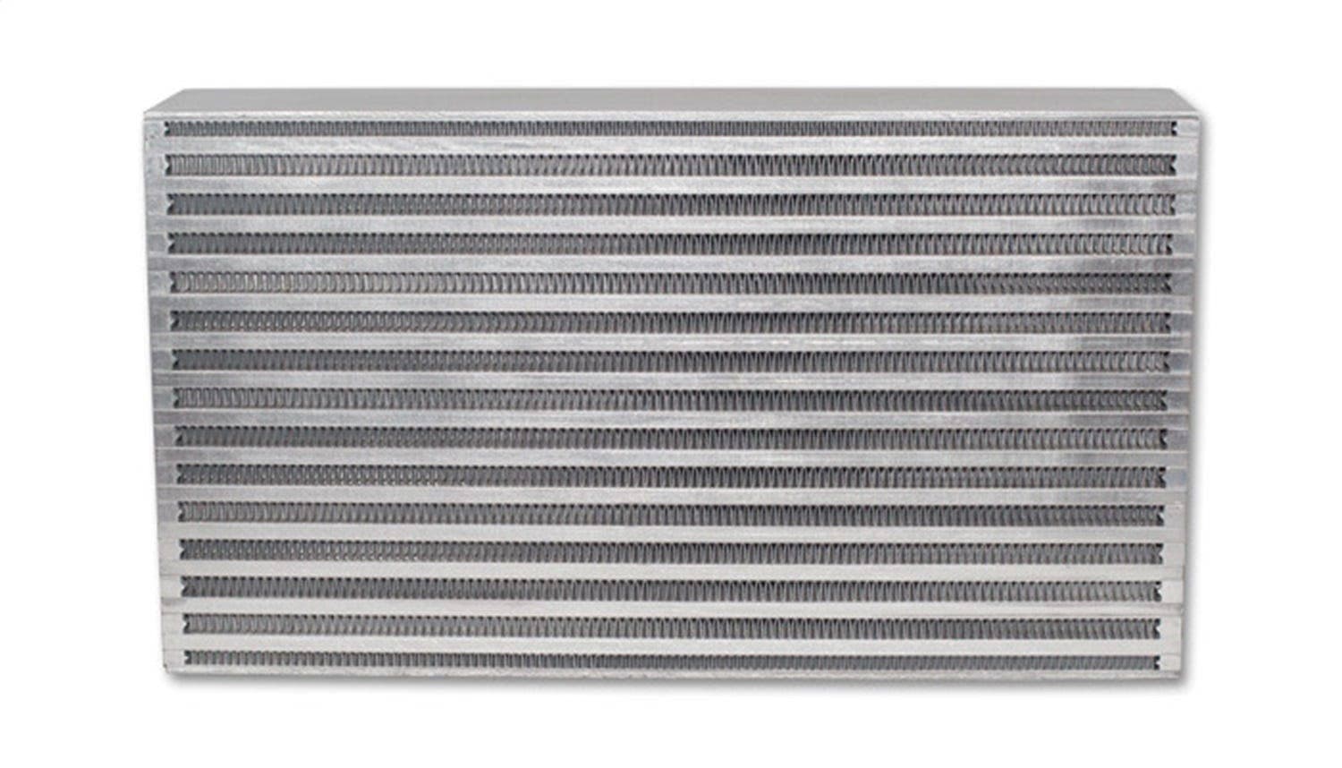 Horizontal Flow Intercooler Core, 17.75" Wide x 9.85" High x 3.5" Thick