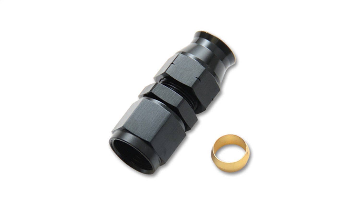 Tube to Female AN Adapter with Brass Olive Inserts, -8AN, Tube Size - 0.50"