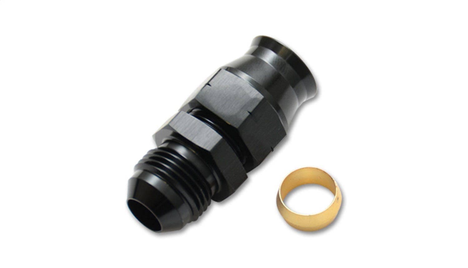 Tube to Male AN Adapter with Brass Olive Inserts, -8AN, Tube Size - 0.50"