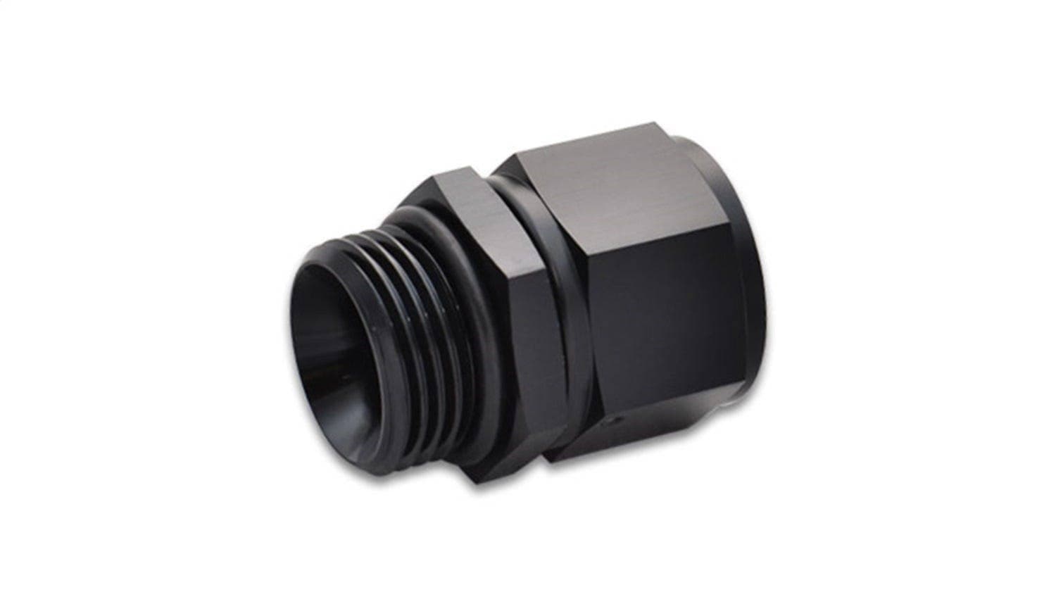 Female AN Flare to Male ORB Adapter; Female AN Size: -8AN; Male ORB Thread Size: 8 ORB (3/4" - 16)