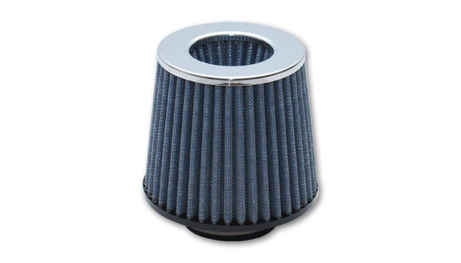 Open Funnel Performance Air Filter, 3" Inlet I.D. - Chrome Cap