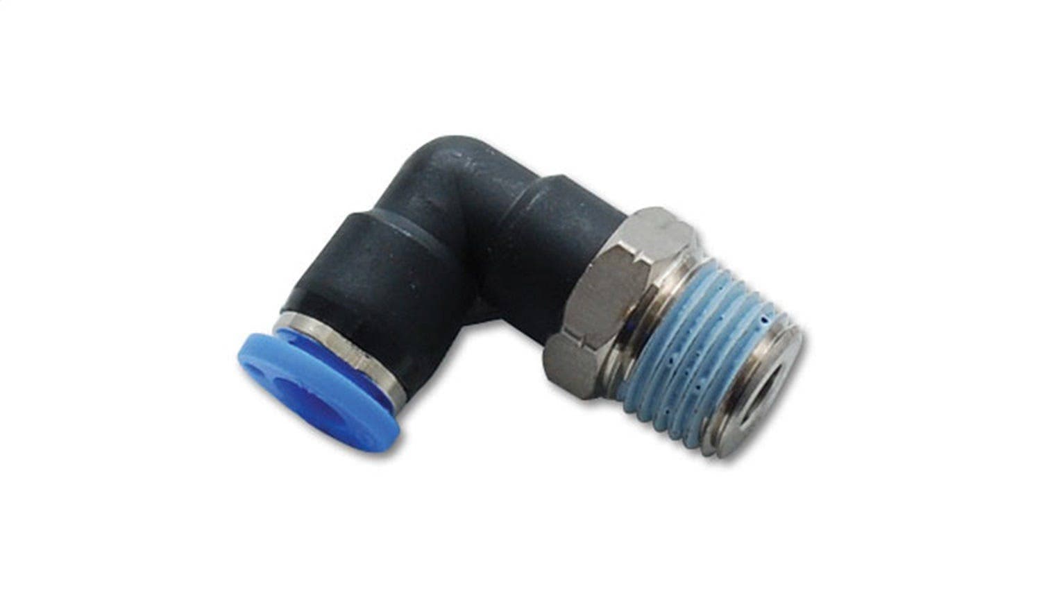 Male Elbow Fitting, for 3/8" O.D. Tubing (1/4" NPT Thread)