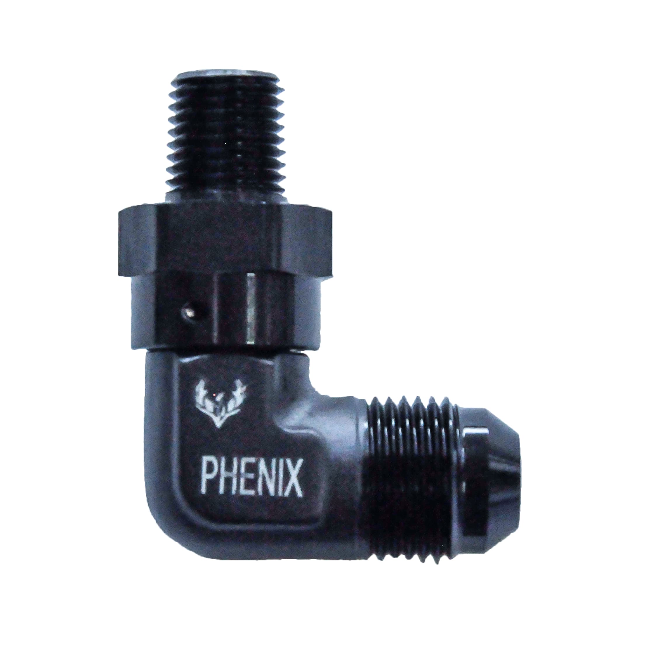 Male Swivel AN to NPT -03 | 1/8 | 90°