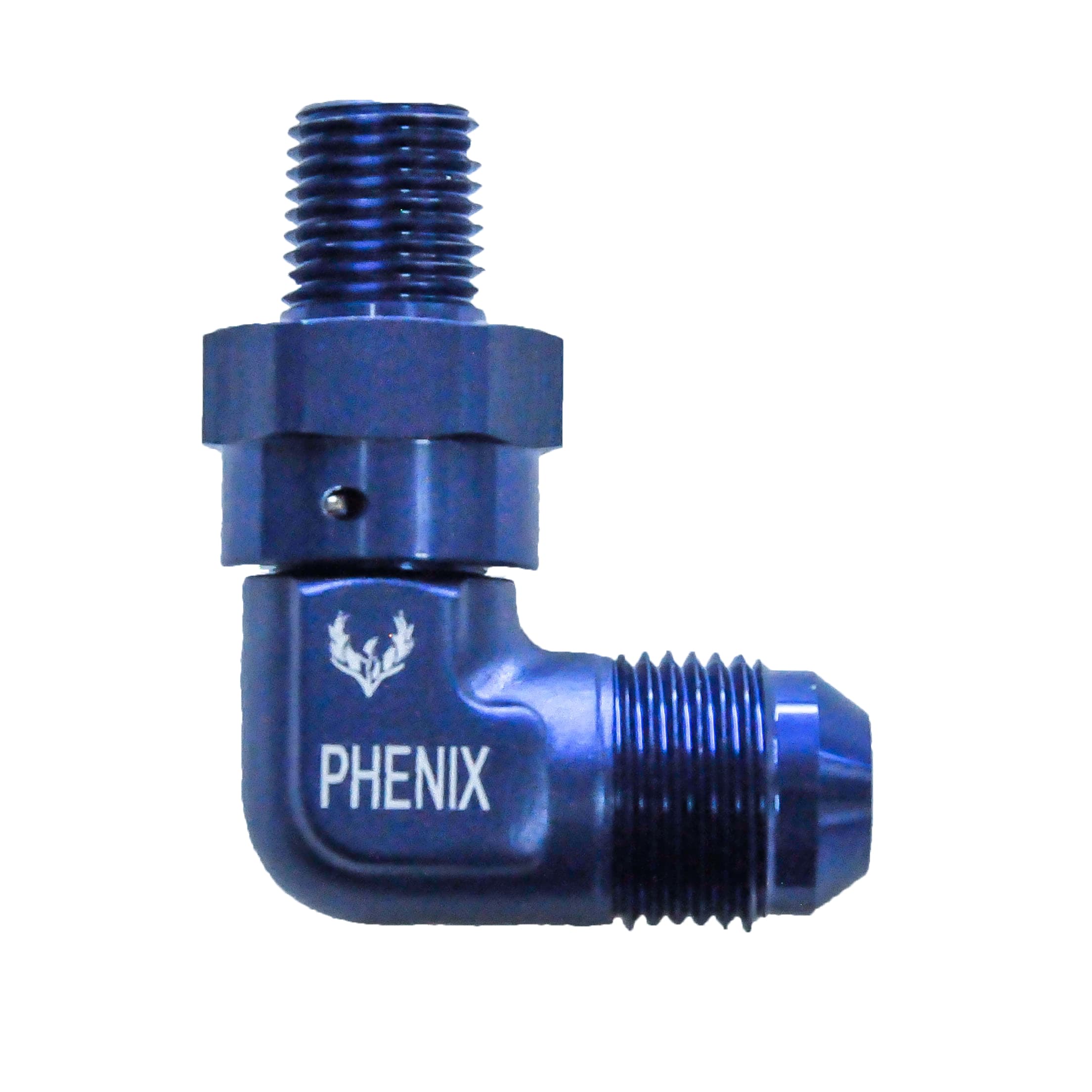Male Swivel AN to NPT -03 | 1/8 | 90°