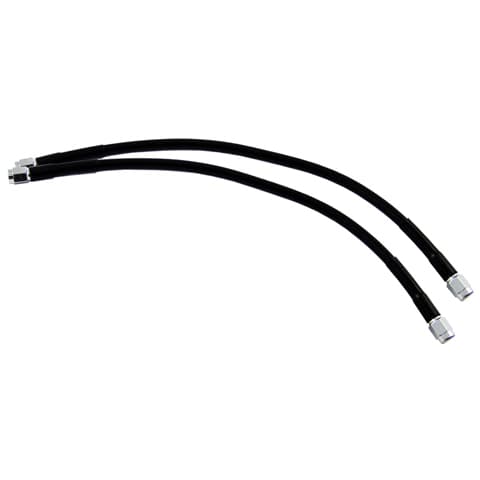 Brake Line SS Black Coated 12"