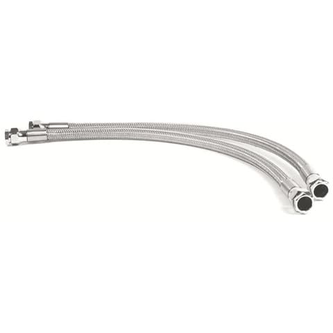 Brake Line SS Clear Coated 12"