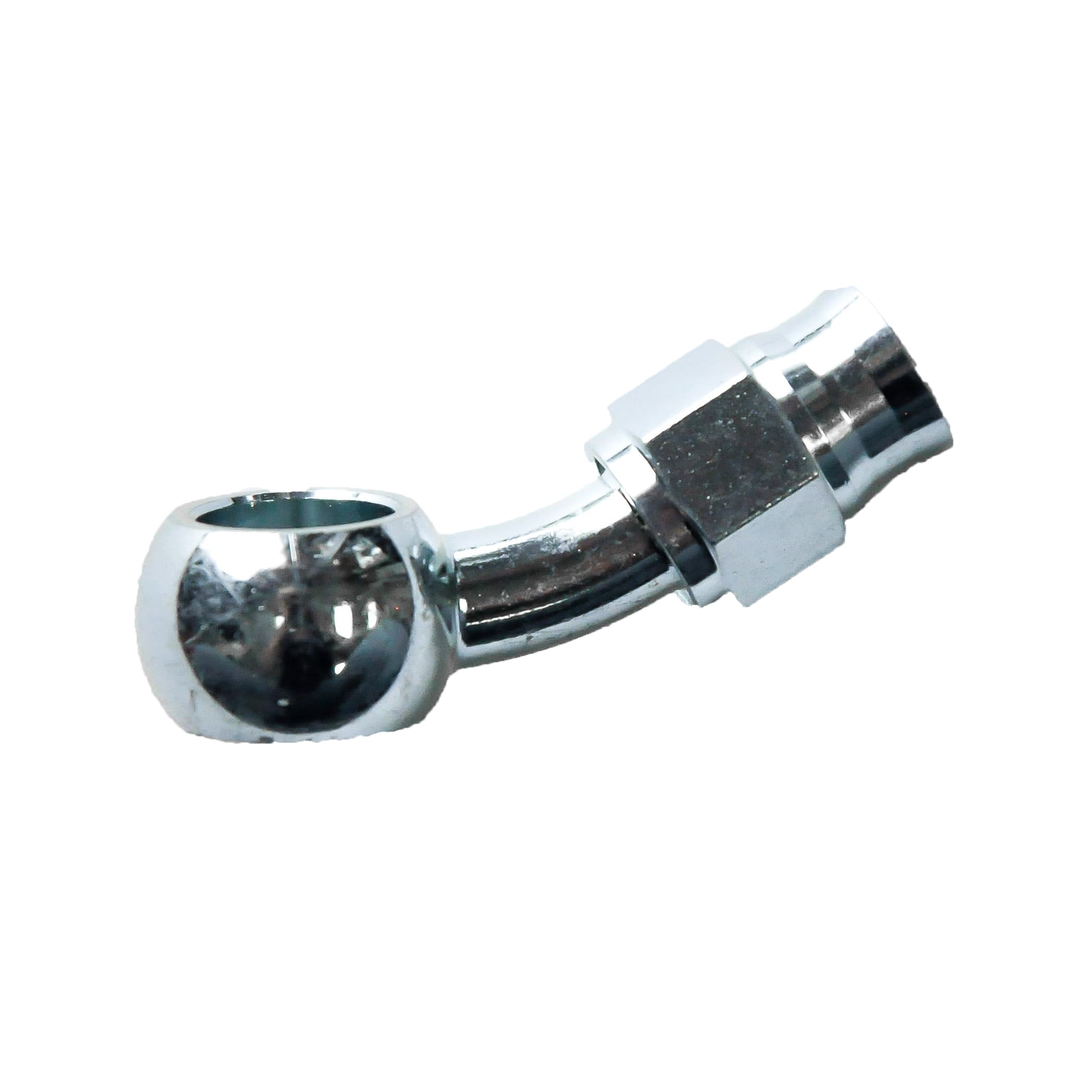 Reusable Banjo Hose End -03 x 10MM x 30° Stainless
