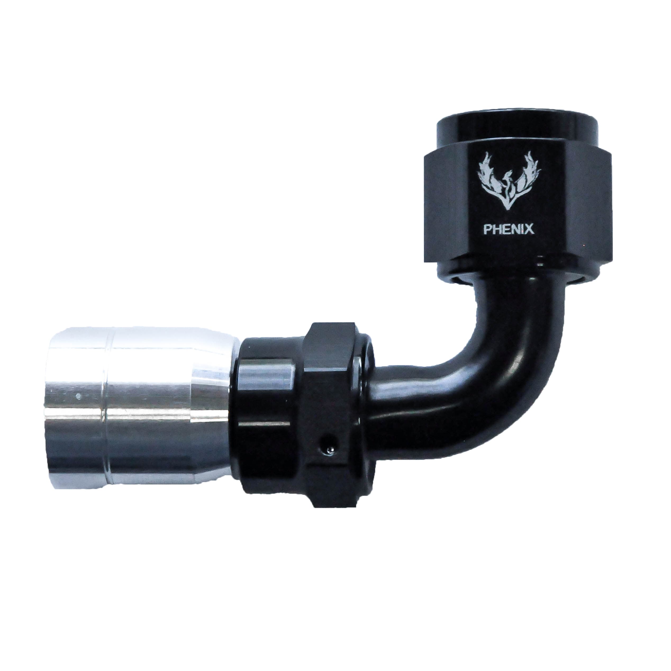 Crimped Hose End -16 x 90°