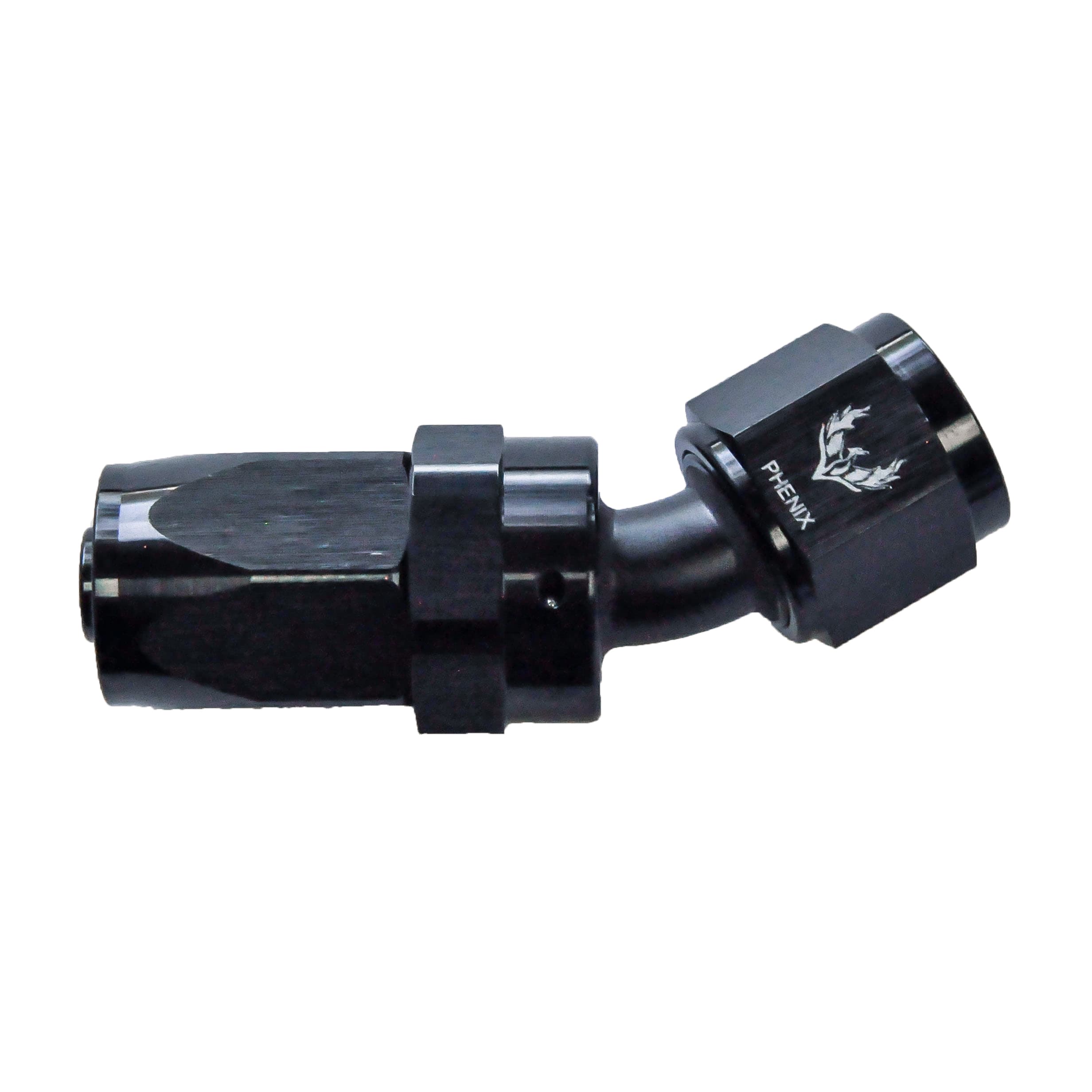 Compression Swivel Hose End -08 x 30°