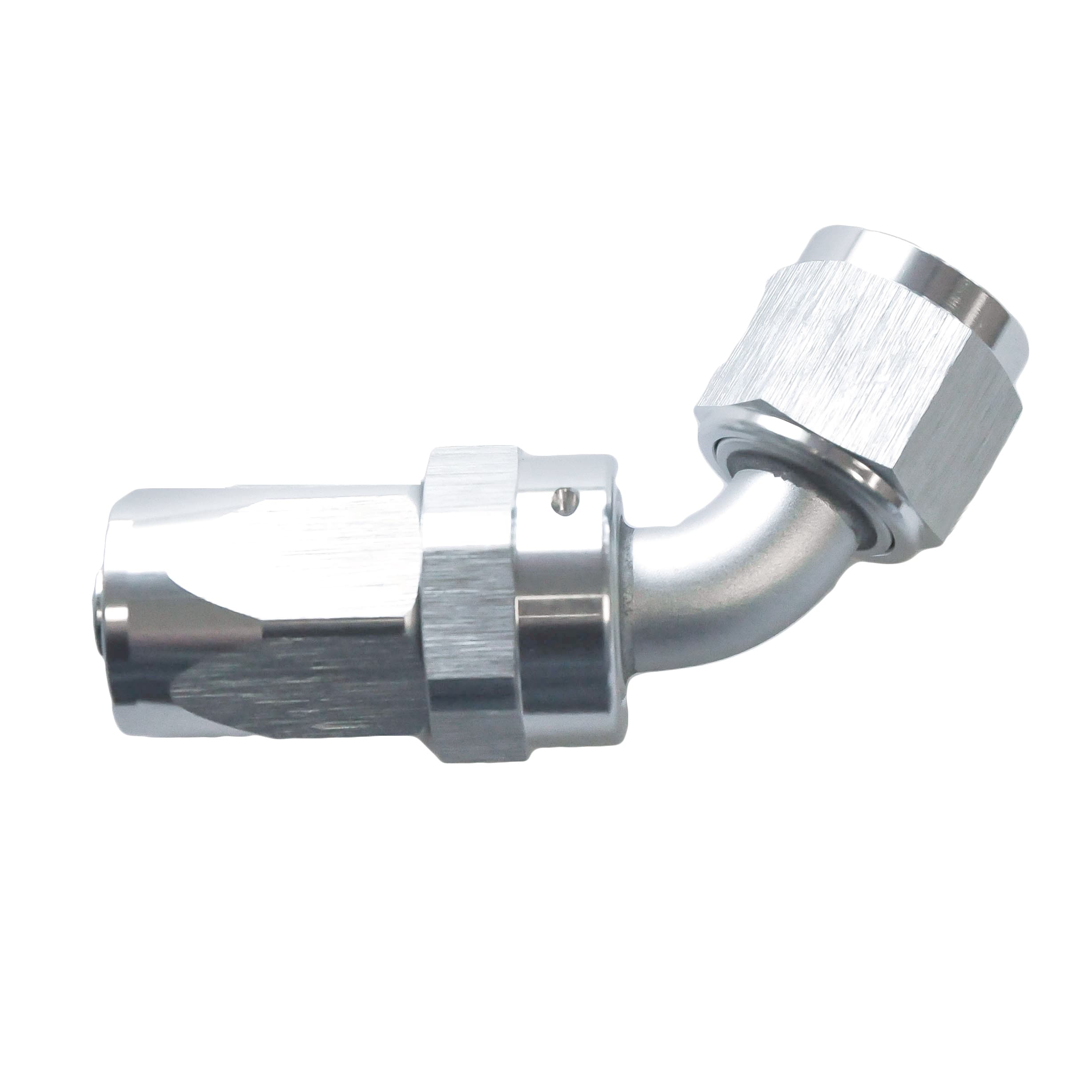 Compression Swivel Hose End -10 x 60°
