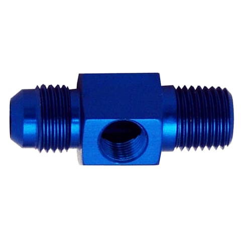 Flare To Pipe Adapter with 1/8 Port -10 | 1/2 NPT