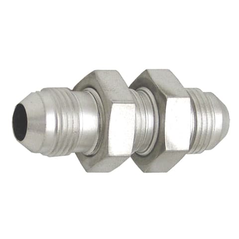 Straight Bulkhead Flare Union -16