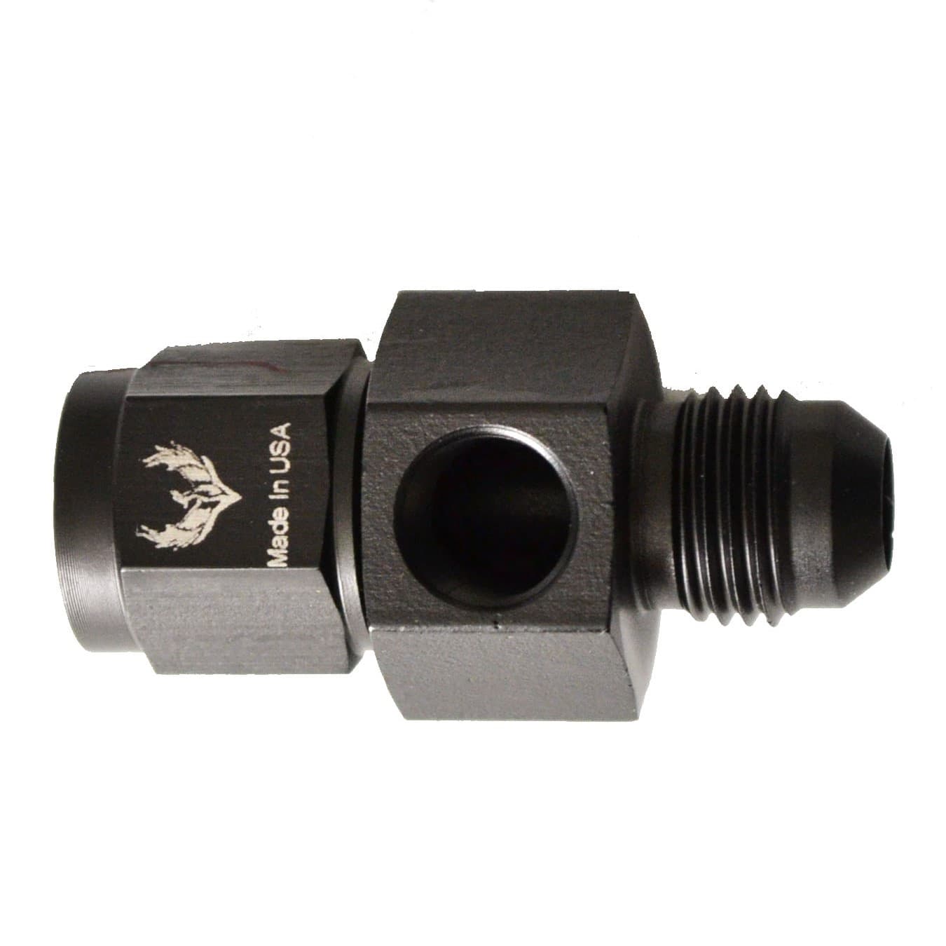 Female Swivel to AN Male with 1/8 Port -03