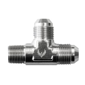 Flare to Pipe TEE on Run  -16 | 1 NPT