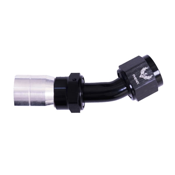 Crimped Hose End -08 x 30°