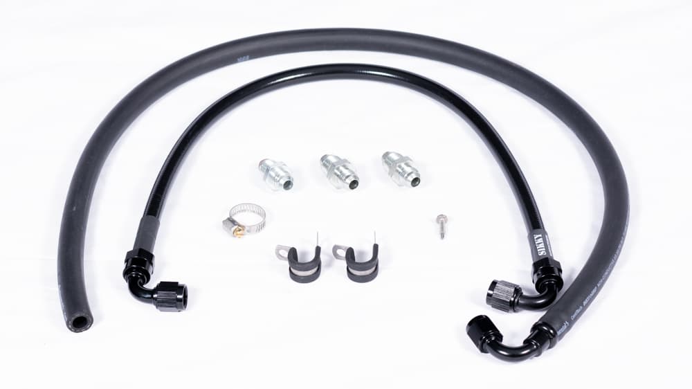 Nissan 350z and Infiniti G35 LHD LS Swap Power Steering Line Kit - LS3 Pump Only