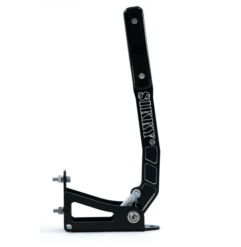 Pull-Back Style Hydraulic Handbrake - Silver Handle