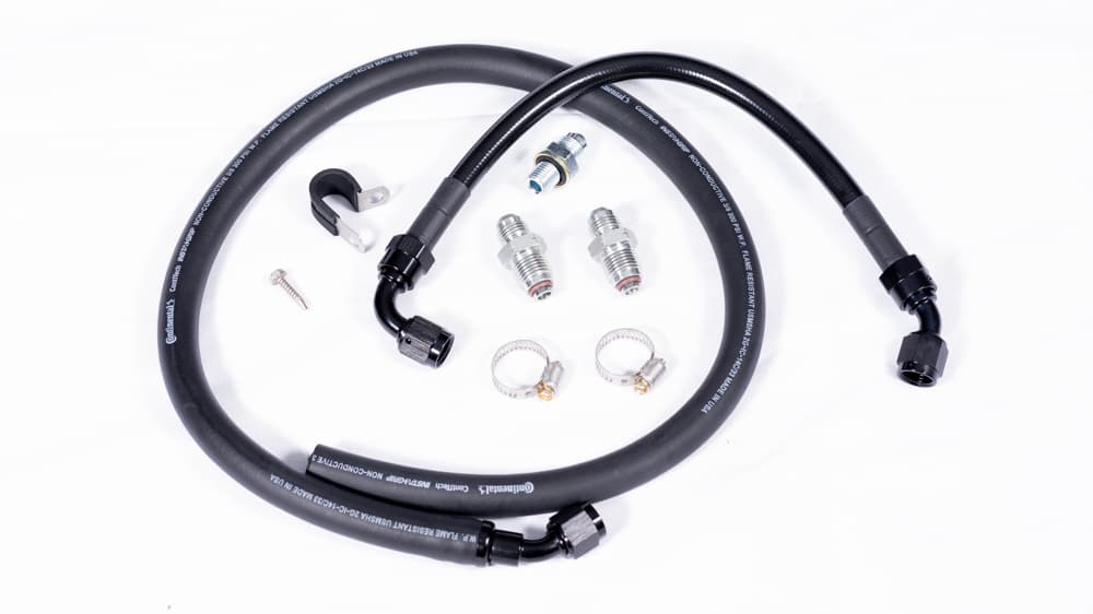 Mazda RX7 FD LHD LS Swap Power Steering Line Kit LS3 Pump Only