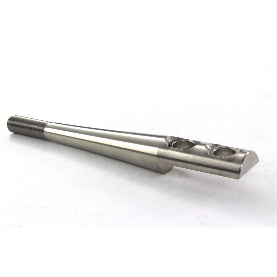 Rear Shift Rod Top - Straight (6" Tall) M12 x 1.25 Thread  Al 7075