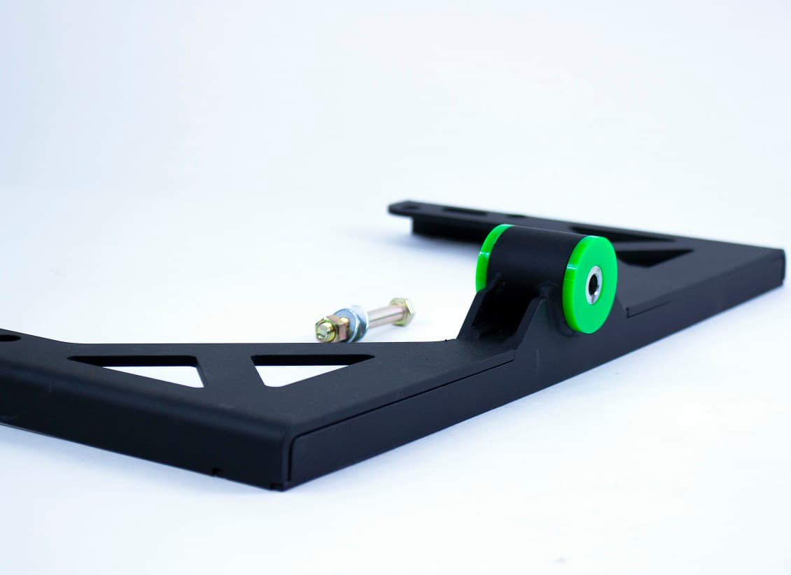 G37-LS T56 Transmission Crossmember with Black Powder Coat