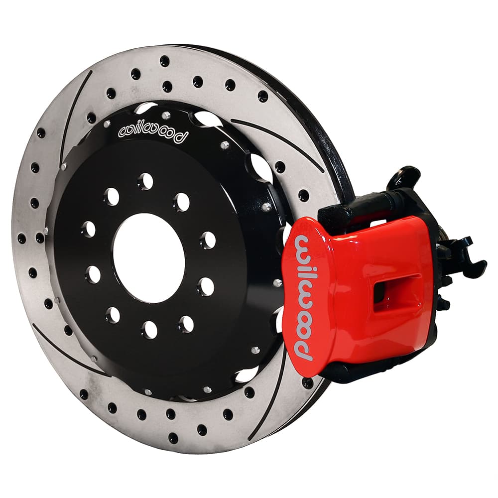 CPB Rear Kit, 12.88", Drilled, Red