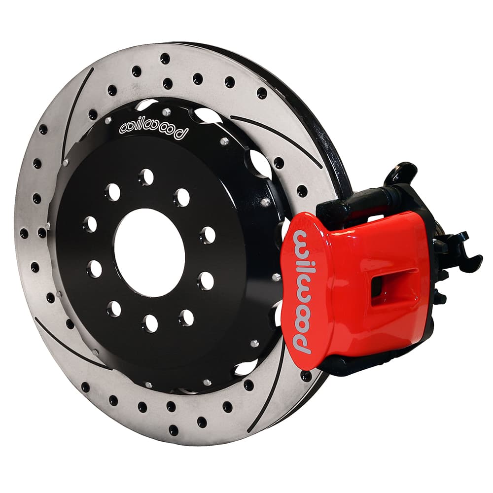 CPB Rear Kit, 12.88", Drilled, Red