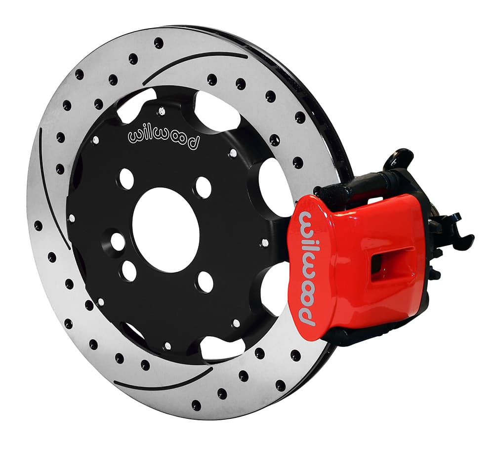 CPB Rear Kit, 11.75", Drilled, Red