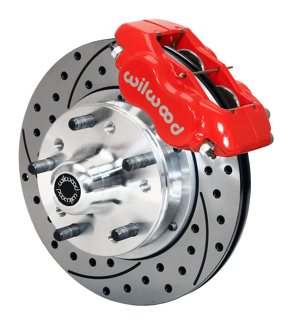 FDLI Front Kit,11.00", Drilled, Red