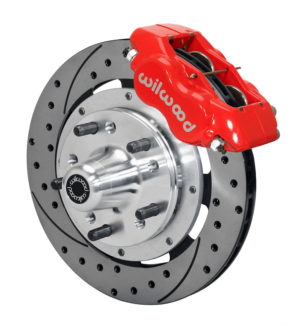 FDLI Front Kit,11.75", Drilled, Red