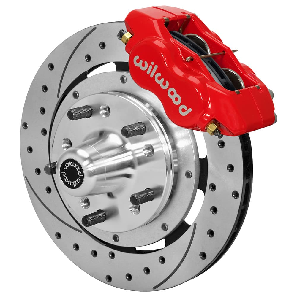 FDLI Front Kit,11.75", Drilled, Red