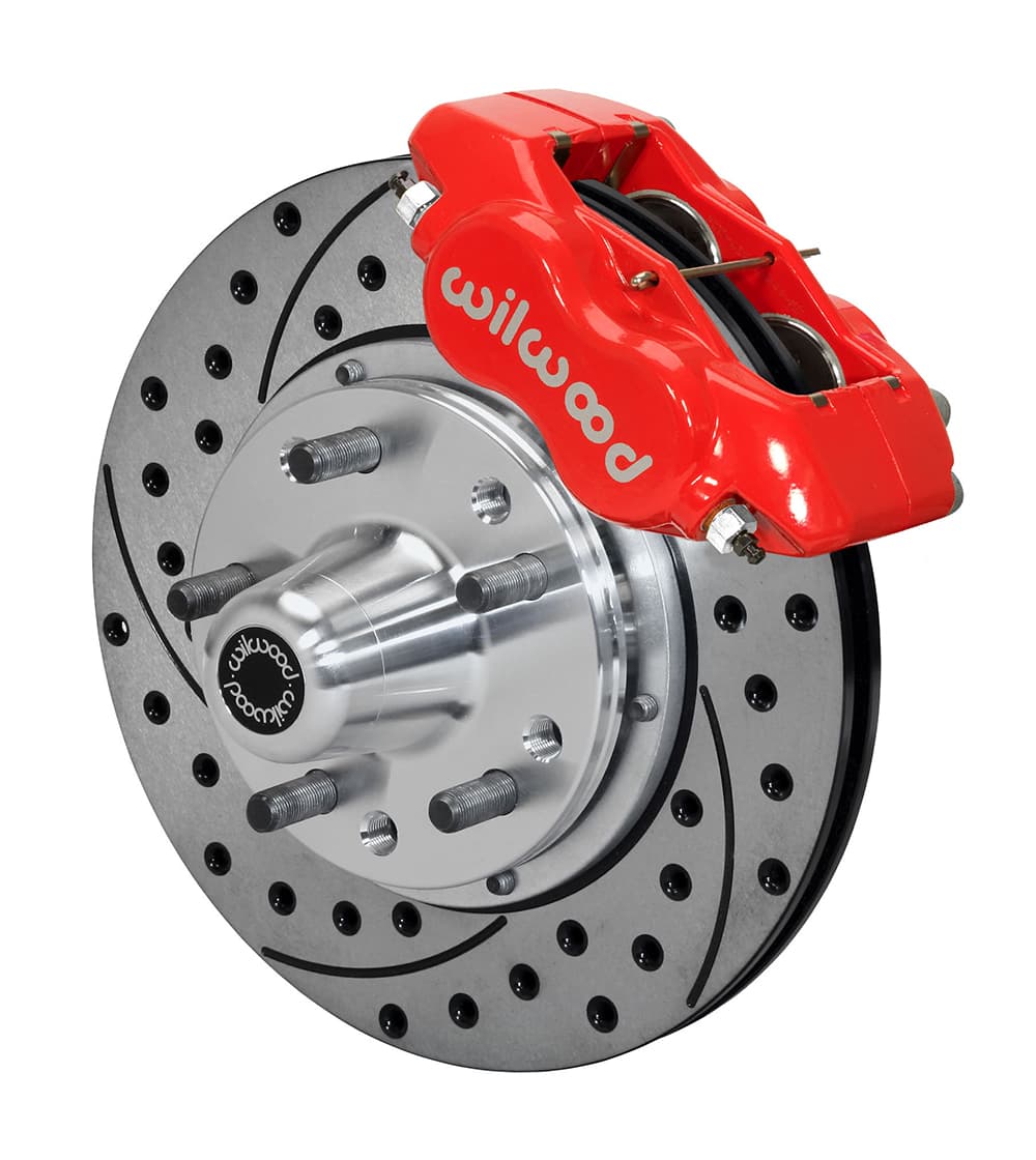 FDLI Front Kit,11.00", Drilled, Red