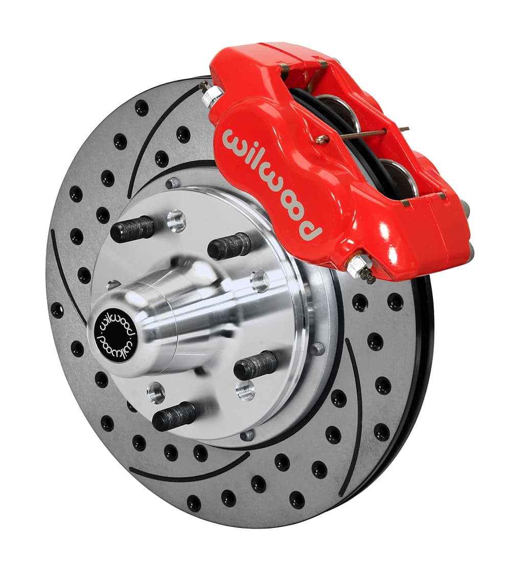 FDLI Front Kit,11.00", Drilled, Red