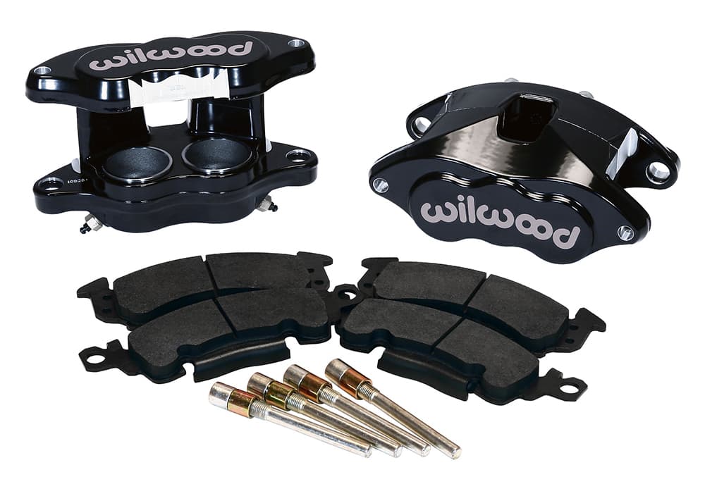 D52 Front Caliper Kit - Black Pwdr