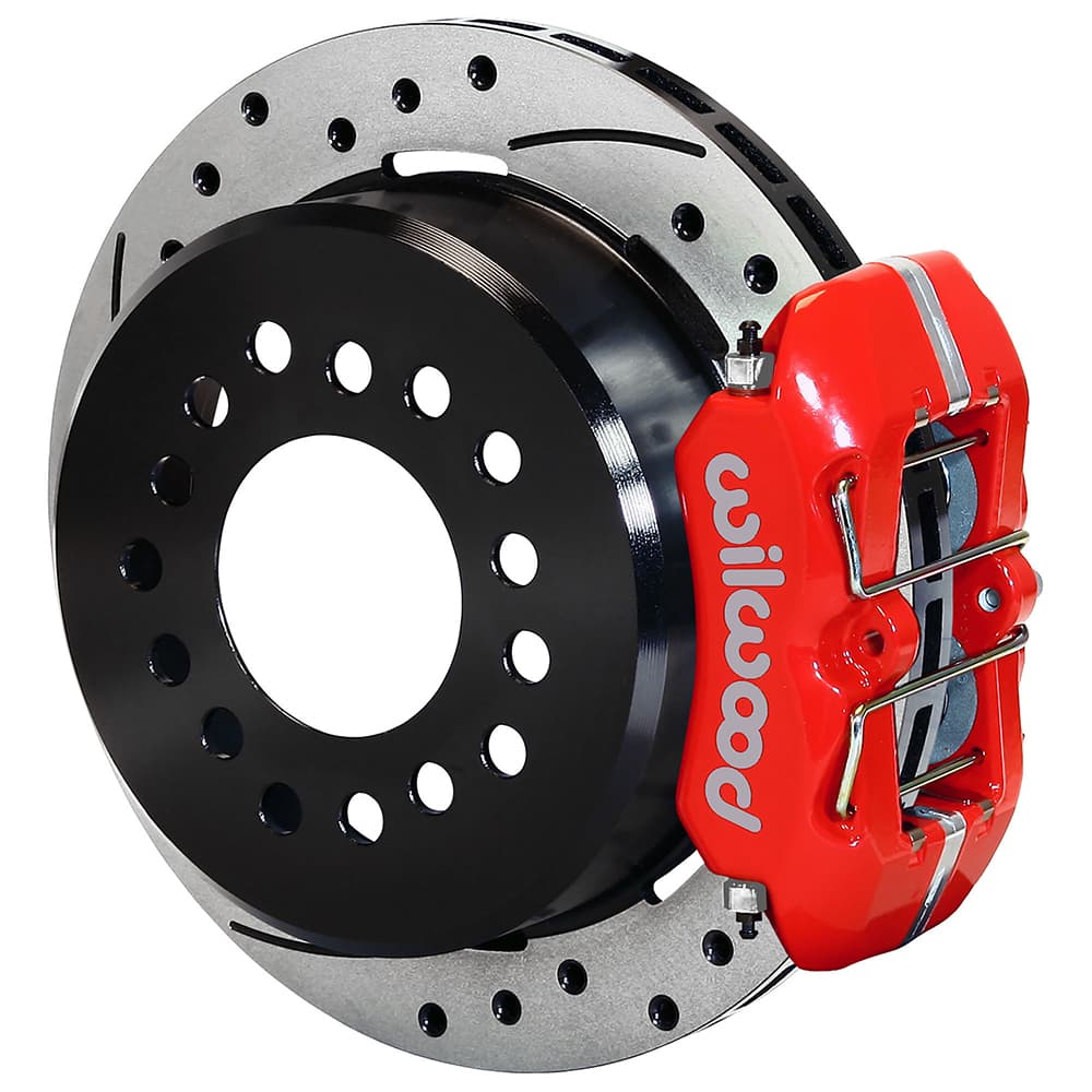FDP-LP 11.00" P-Brake Kit,Drill-Red