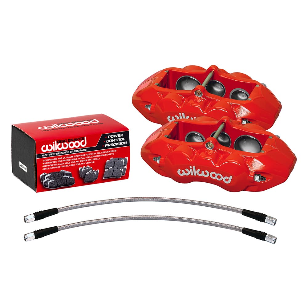 D8-6 Front Caliper Kit,Red